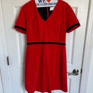 Boss, Red dress, size 12 worn once
